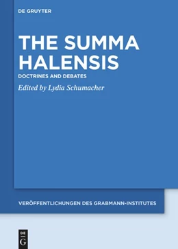 Abbildung von Schumacher | The Summa Halensis | 1. Auflage | 2020 | beck-shop.de