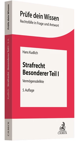 Abbildung von Kudlich | Strafrecht Besonderer Teil I | 5. Auflage | 2021 | beck-shop.de