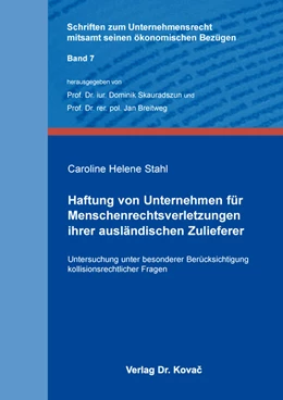 Abbildung von Stahl | Haftung von Unternehmen für Menschenrechtsverletzungen ihrer ausländischen Zulieferer | 1. Auflage | 2020 | 7 | beck-shop.de