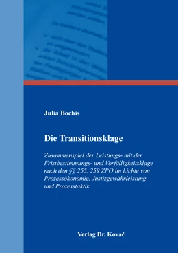 Abbildung von Bochis | Die Transitionsklage | 1. Auflage | 2020 | 48 | beck-shop.de