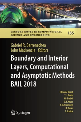 Abbildung von Barrenechea / Mackenzie | Boundary and Interior Layers, Computational and Asymptotic Methods BAIL 2018 | 1. Auflage | 2020 | beck-shop.de