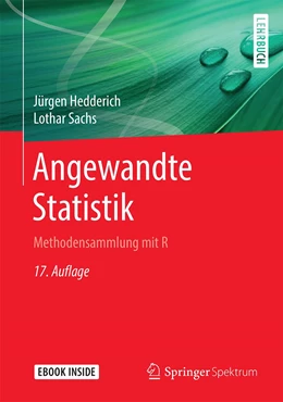 Abbildung von Hedderich / Sachs | Angewandte Statistik | 17. Auflage | 2020 | beck-shop.de