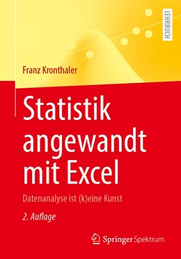 Abbildung von Kronthaler | Statistik angewandt mit Excel | 2. Auflage | 2021 | beck-shop.de