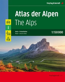 Abbildung von Atlas der Alpen, Autoatlas 1:150.000 Laufzeit 2021 - 2024 | 1. Auflage | 2020 | beck-shop.de