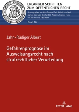 Abbildung von Albert | Gefahrenprognose im Ausweisungsrecht nach strafrechtlicher Verurteilung | 1. Auflage | 2020 | beck-shop.de
