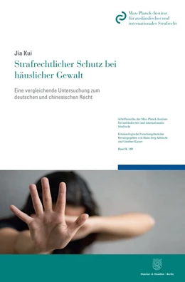 Abbildung von Kui | Strafrechtlicher Schutz bei häuslicher Gewalt. | 1. Auflage | 2020 | 188 | beck-shop.de