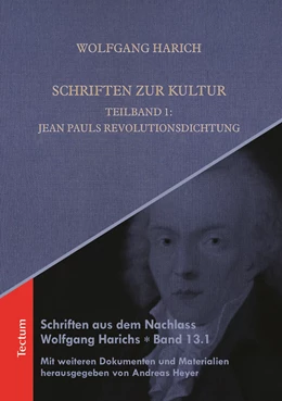 Abbildung von Harich / Heyer | Schriften zur Kultur | 1. Auflage | 2020 | beck-shop.de