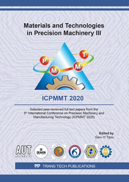 Abbildung von Tzou | Materials and Technologies in Precision Machinery III | 1. Auflage | 2020 | beck-shop.de