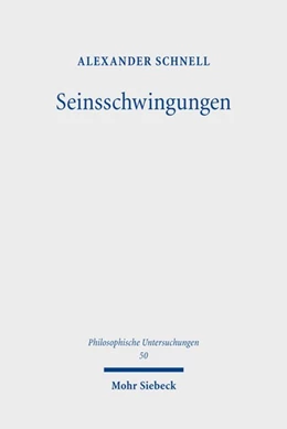 Abbildung von Schnell | Seinsschwingungen | 1. Auflage | 2020 | 50 | beck-shop.de