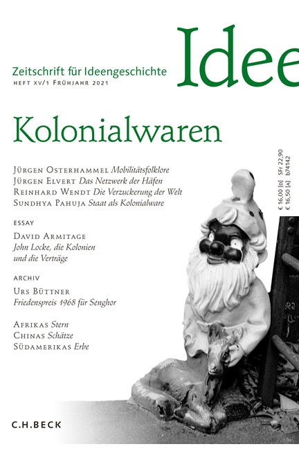 Cover: , Zeitschrift für Ideengeschichte Heft XV/1 Frühjahr 2021