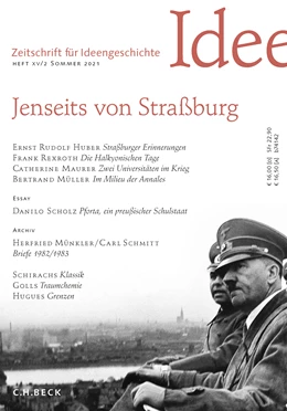 Abbildung von Zeitschrift für Ideengeschichte Heft XV/2 Sommer 2021 | | 2021 | beck-shop.de