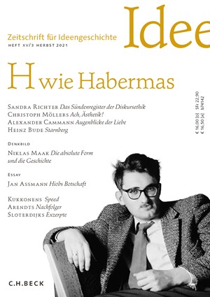 Cover: , Zeitschrift für Ideengeschichte Heft XV/3 Herbst 2021