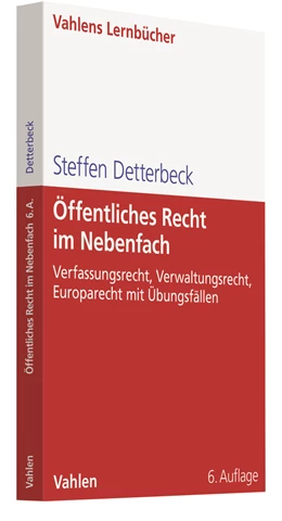 Abbildung von Detterbeck | Öffentliches Recht im Nebenfach | 6. Auflage | 2021 | beck-shop.de