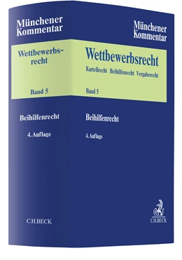 Abbildung von Münchener Kommentar zum Wettbewerbsrecht, Band 5: Beihilfenrecht | 4. Auflage | 2022 | beck-shop.de