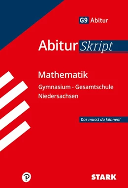 Abbildung von STARK AbiturSkript - Mathematik - Niedersachsen | 1. Auflage | 2020 | beck-shop.de