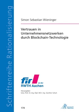 Abbildung von Wieninger | Vertrauen in Unternehmensnetzwerken durch Blockchain-Technologie | 1. Auflage | 2020 | beck-shop.de