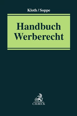 Abbildung von Soppe / Kloth | Handbuch Werberecht | 1. Auflage | 2024 | beck-shop.de