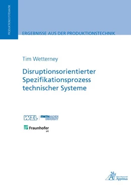 Abbildung von Wetterney | Disruptionsorientierter Spezifikationsprozess technischer Systeme | 1. Auflage | 2020 | beck-shop.de