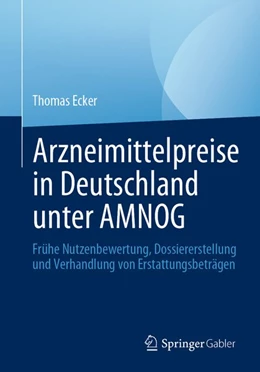 Abbildung von Ecker | Arzneimittelpreise in Deutschland unter AMNOG | 1. Auflage | 2020 | beck-shop.de
