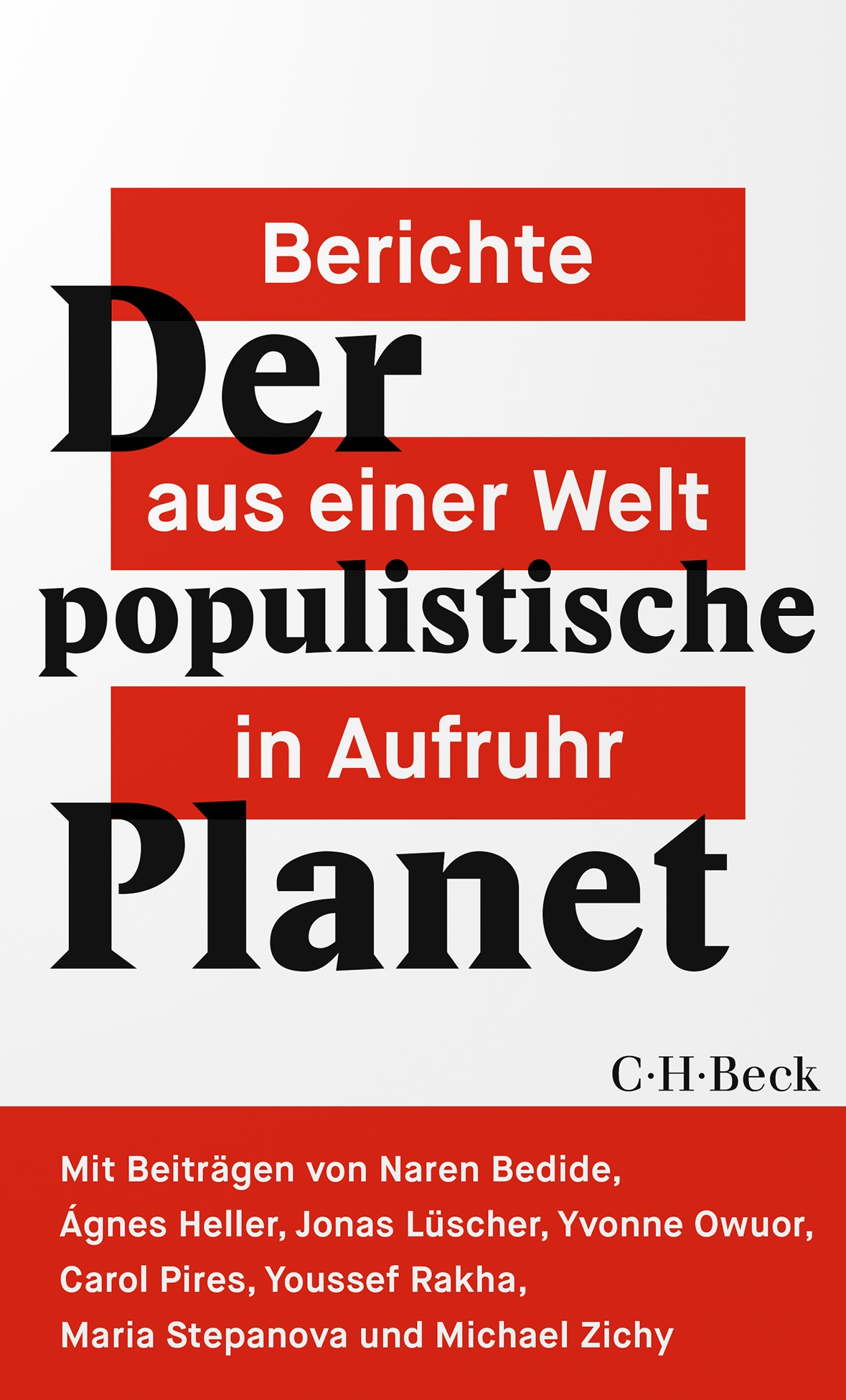 Cover: Lüscher, Jonas / Zichy, Michael, Der populistische Planet