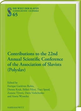 Abbildung von Gutierrez Rubio | Contributions to the 22nd Annual Scientific Conference of the Association of Slavists (Polyslav) | 1. Auflage | 2020 | beck-shop.de