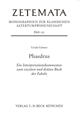 Abbildung von Gärtner, Ursula | Phaedrus | 1. Auflage | 2021 | Heft 157 | beck-shop.de