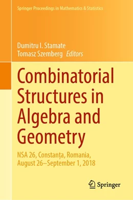 Abbildung von Stamate / Szemberg | Combinatorial Structures in Algebra and Geometry | 1. Auflage | 2020 | beck-shop.de