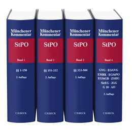 Abbildung von Münchener Kommentar zur Strafprozessordnung: StPO | 2. Auflage | | beck-shop.de