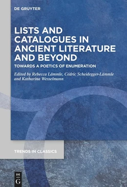Abbildung von Laemmle / Scheidegger Laemmle | Lists and Catalogues in Ancient Literature and Beyond | 1. Auflage | 2021 | 107 | beck-shop.de