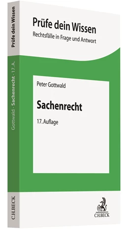 Abbildung von Gottwald | Sachenrecht | 17. Auflage | 2021 | beck-shop.de