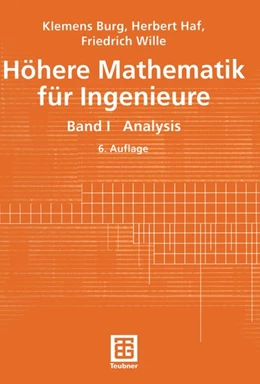 Abbildung von Burg / Haf | Höhere Mathematik für Ingenieure | 6. Auflage | 2013 | beck-shop.de