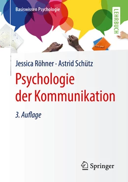 Abbildung von Röhner / Schütz | Psychologie der Kommunikation | 3. Auflage | 2020 | beck-shop.de