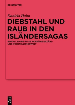 Abbildung von Hahn | Diebstahl und Raub in den Isländersagas | 1. Auflage | 2020 | beck-shop.de