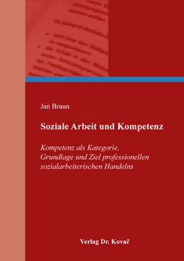 Abbildung von Braun | Soziale Arbeit und Kompetenz | 1. Auflage | 2020 | 41 | beck-shop.de