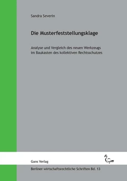 Abbildung von Severin / Jaensch | Die Musterfeststellungsklage | 1. Auflage | 2020 | beck-shop.de