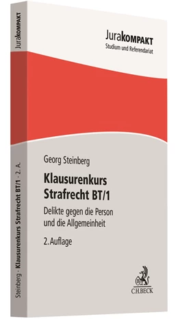 Abbildung von Steinberg | Klausurenkurs Strafrecht BT/1 | 2. Auflage | 2021 | beck-shop.de