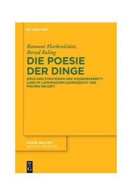 Abbildung von Markeviciute / Roling | Die Poesie der Dinge | 1. Auflage | 2021 | beck-shop.de