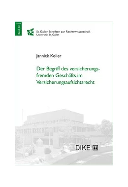 Abbildung von Koller | Der Begriff des versicherungsfremden Geschäfts im Versicherungsaufsichtsrecht | 1. Auflage | 2020 | Band 43 | beck-shop.de
