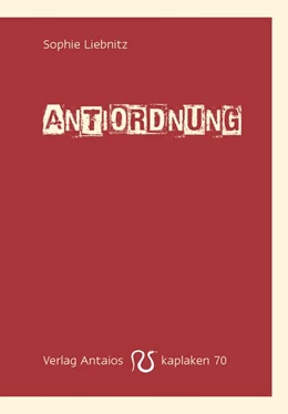Abbildung von Liebnitz | Antiordnung | 1. Auflage | 2020 | beck-shop.de