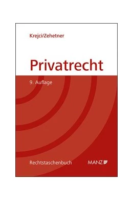 Abbildung von Krejci / Zehetner | Privatrecht | 9. Auflage | 2020 | beck-shop.de