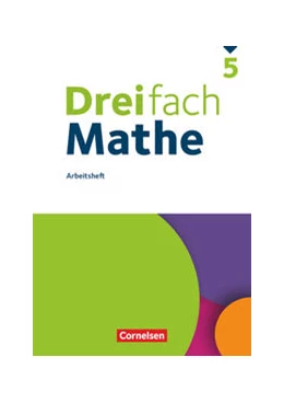 Abbildung von Dreifach Mathe 5. Schuljahr - Arbeitsheft mit Lösungen | 1. Auflage | 2021 | beck-shop.de