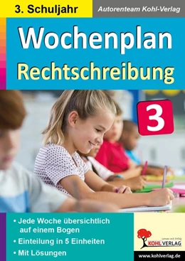 Abbildung von Vatter-Wittl | Wochenplan Rechtschreibung / Klasse 3 | 1. Auflage | 2021 | beck-shop.de