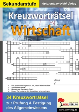 Abbildung von Kreuzworträtsel Wirtschaft | 1. Auflage | 2021 | beck-shop.de