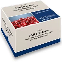 Abbildung von Diringer | BGB-Lernkartei | 1. Auflage | 2020 | beck-shop.de