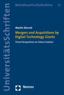 Abbildung von Sternal | Mergers and Acquisitions by Digital Technology Giants | 1. Auflage | 2020 | 10 | beck-shop.de