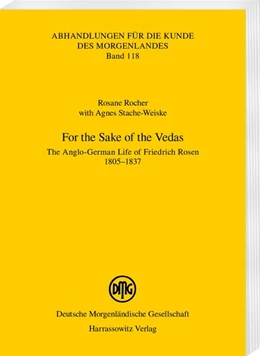 Abbildung von Rocher / Stache-Weiske | For the Sake of the Vedas | 1. Auflage | 2020 | beck-shop.de