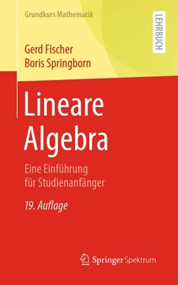 Abbildung von Fischer / Springborn | Lineare Algebra | 19. Auflage | 2020 | beck-shop.de