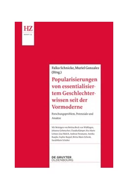 Abbildung von González Athenas / Schnicke | Popularisierungen von Geschlechterwissen seit der Vormoderne | 1. Auflage | 2020 | beck-shop.de