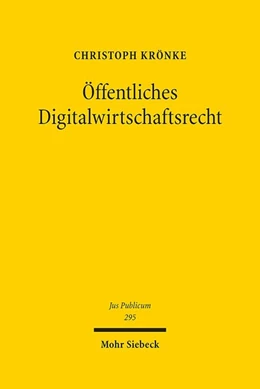 Abbildung von Krönke | Öffentliches Digitalwirtschaftsrecht | 1. Auflage | 2020 | 295 | beck-shop.de