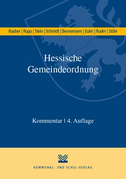 Abbildung von Rauber / Rupp | Hessische Gemeindeordnung (HGO) | 4. Auflage | 2021 | beck-shop.de
